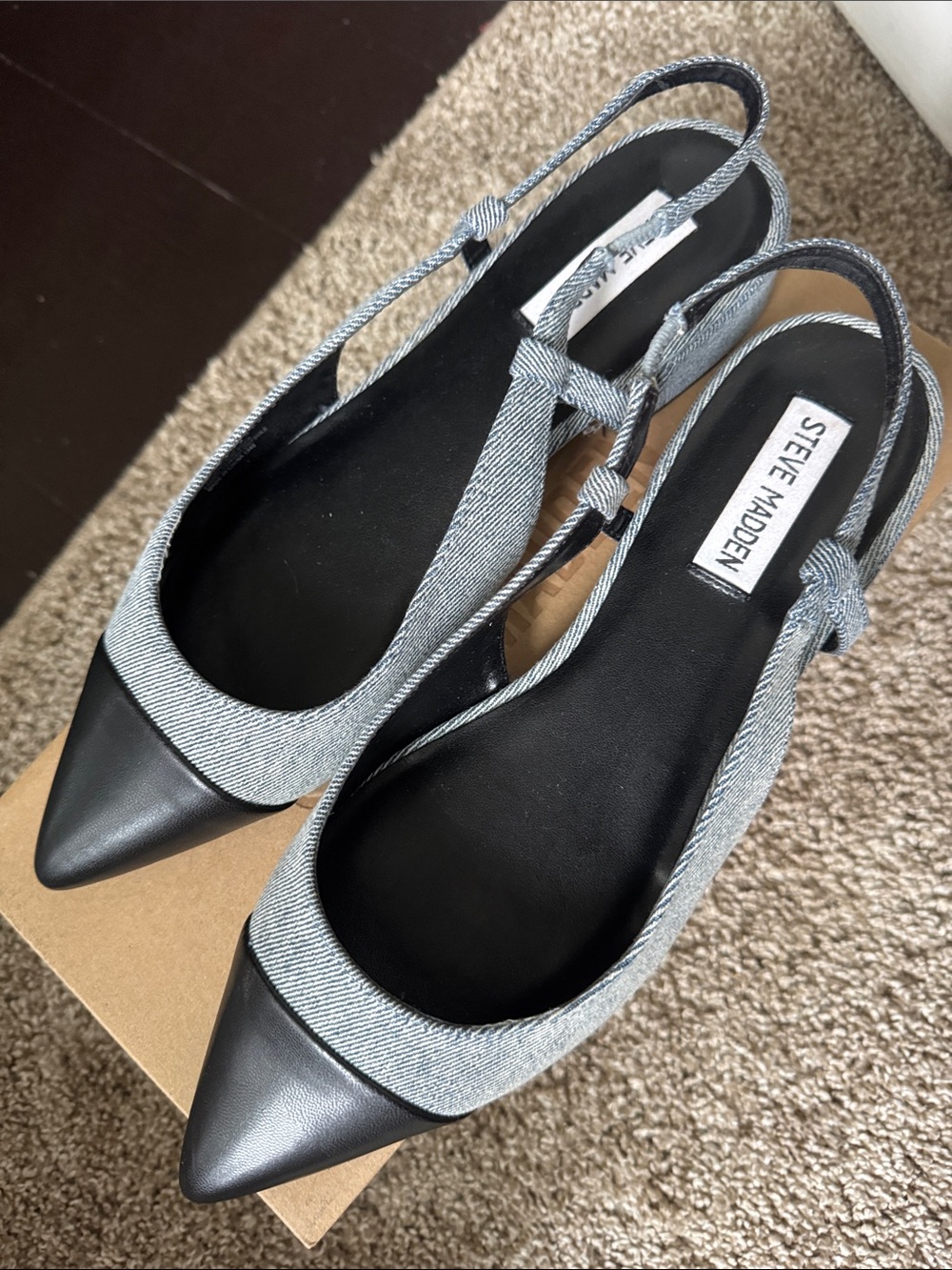 Steve Madden Jovie Pointed Slingback Flats